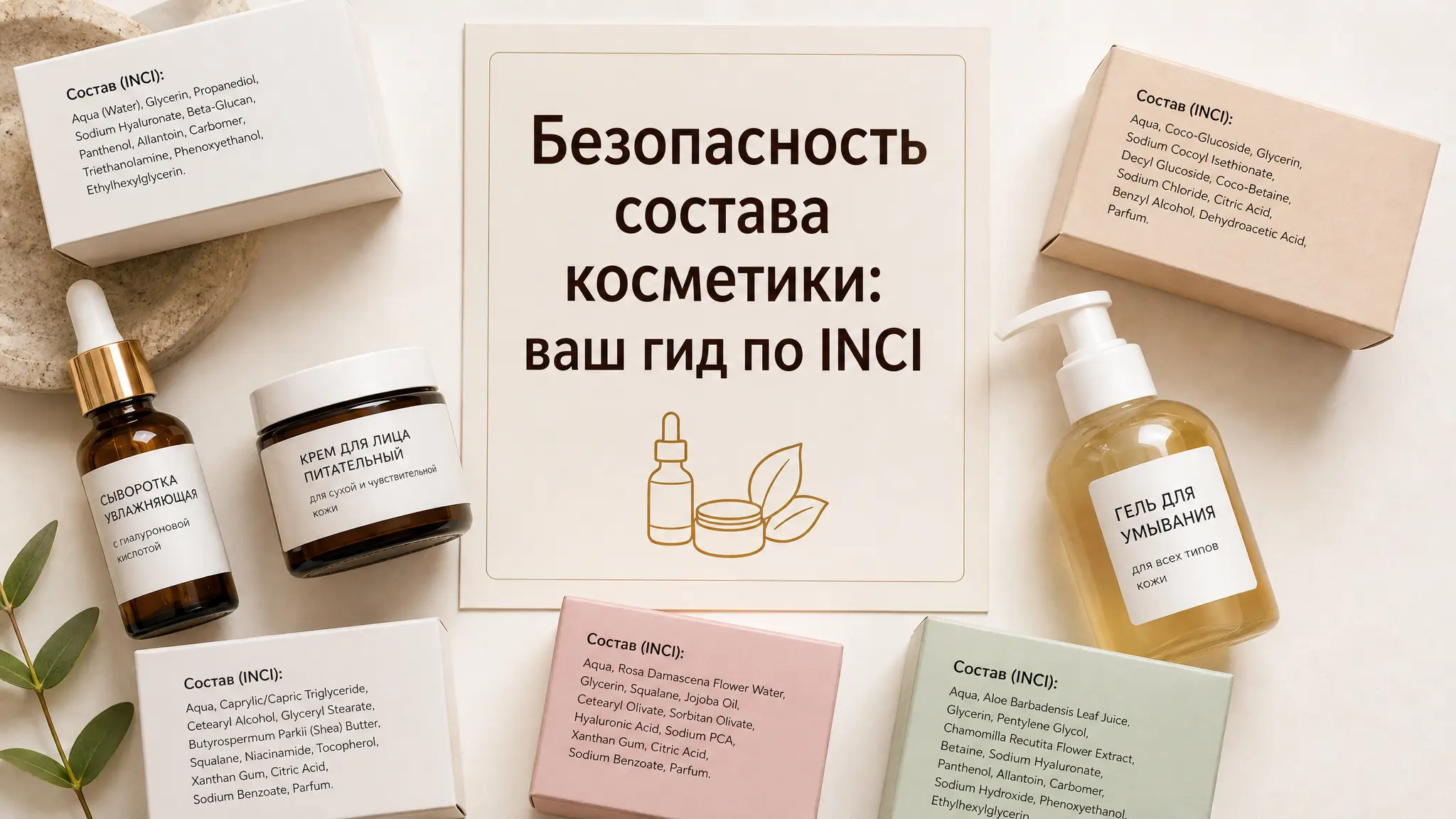 Разбор состава косметики по INCI для понимания безопасности продукта. Полное руководство