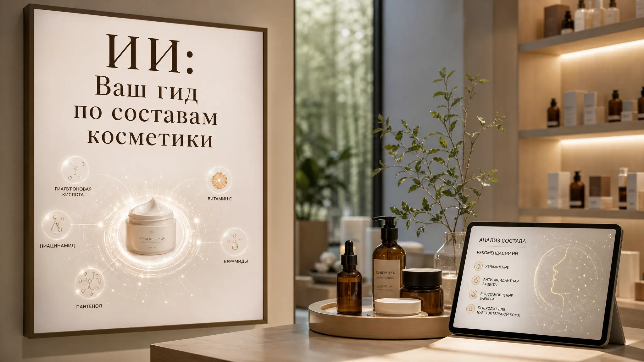 Искусственный интеллект анализирует состав косметического средства, помогая потребителям принимать осознанные решения о покупке