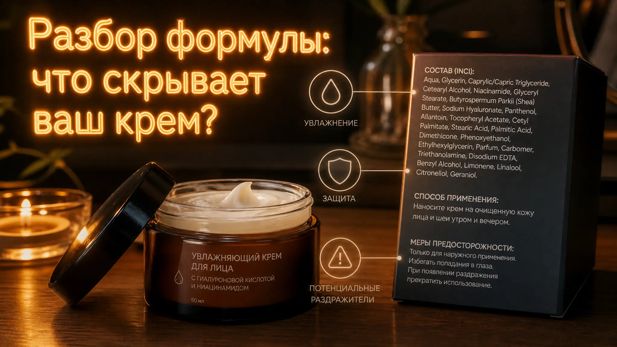 Детальный разбор ингредиентов косметического средства для понимания его состава и эффектов
