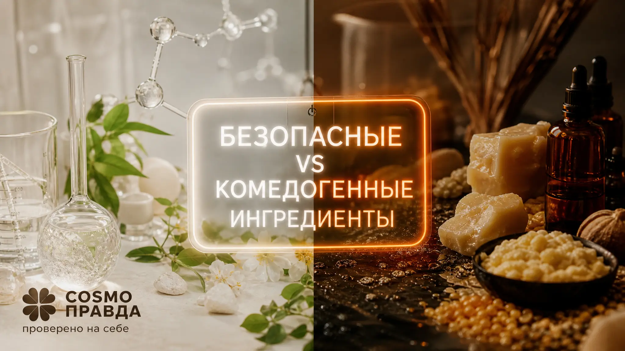 проверка состава косметики на комедогенность: разбор состава и комедогенность на Cosmo-Pravda