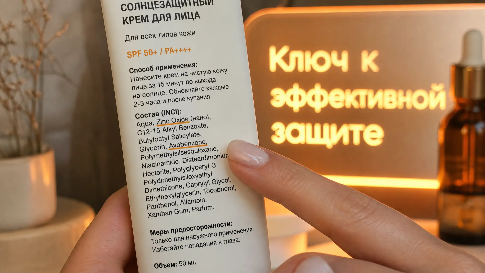 Ключ к эффективной защите: разбор состава SPF-кремов для понимания их реальной работы и защиты кожи от солнца